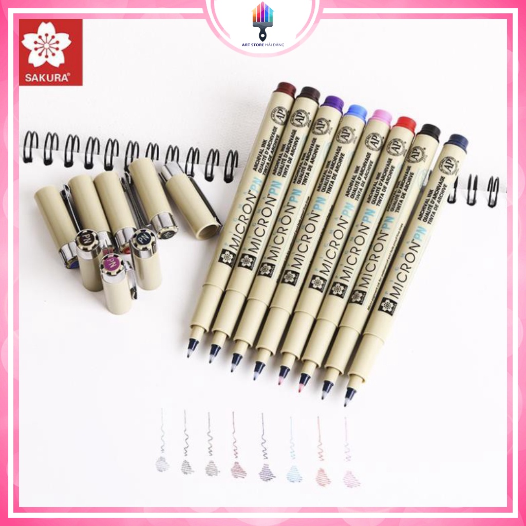 ปากกาเส้นสี SAKURA PIGMA MICRON