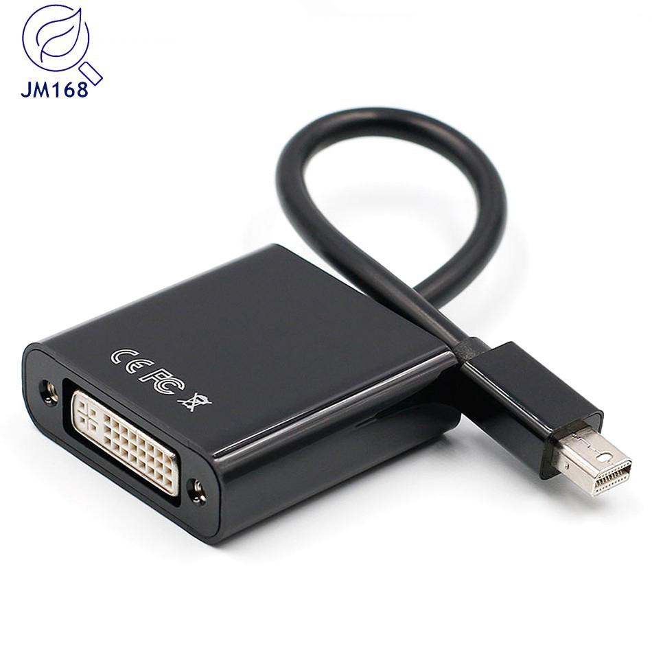 อะแดปเตอร์เชื่อมต่อ mini dp to dvi male 2 female thunderbolt displayport v 1 . 2 to dvi