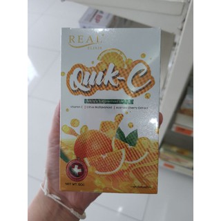 ควิ๊กซีผงละลายน้ำดื่มกล่องบรรจุ 10 ซอง
