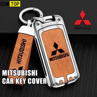 Mitsubishi พวงกุญแจหนังพรีเมี่ยม กันรอยขีดข่วน อุปกรณ์เสริม สําหรับ Triton Lancer 2023 xpander ASX Mirage Attrage Outlander Pajero