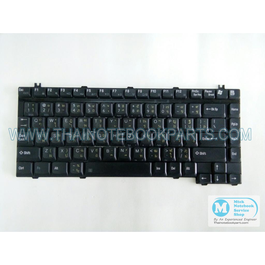 KEYBOARD Toshiba Satellite A80-S178TD, A80-SP107, A85, A85-S107 (สินค้ามือสอง)