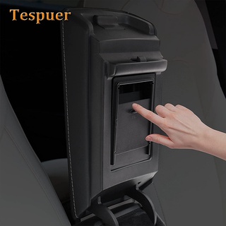 Tesla อุปกรณ์เสริม2021 Tesla Model 3 2022 Model Y Accessories 2021 Center Console Organizer Armrest Hidden Storage Box A