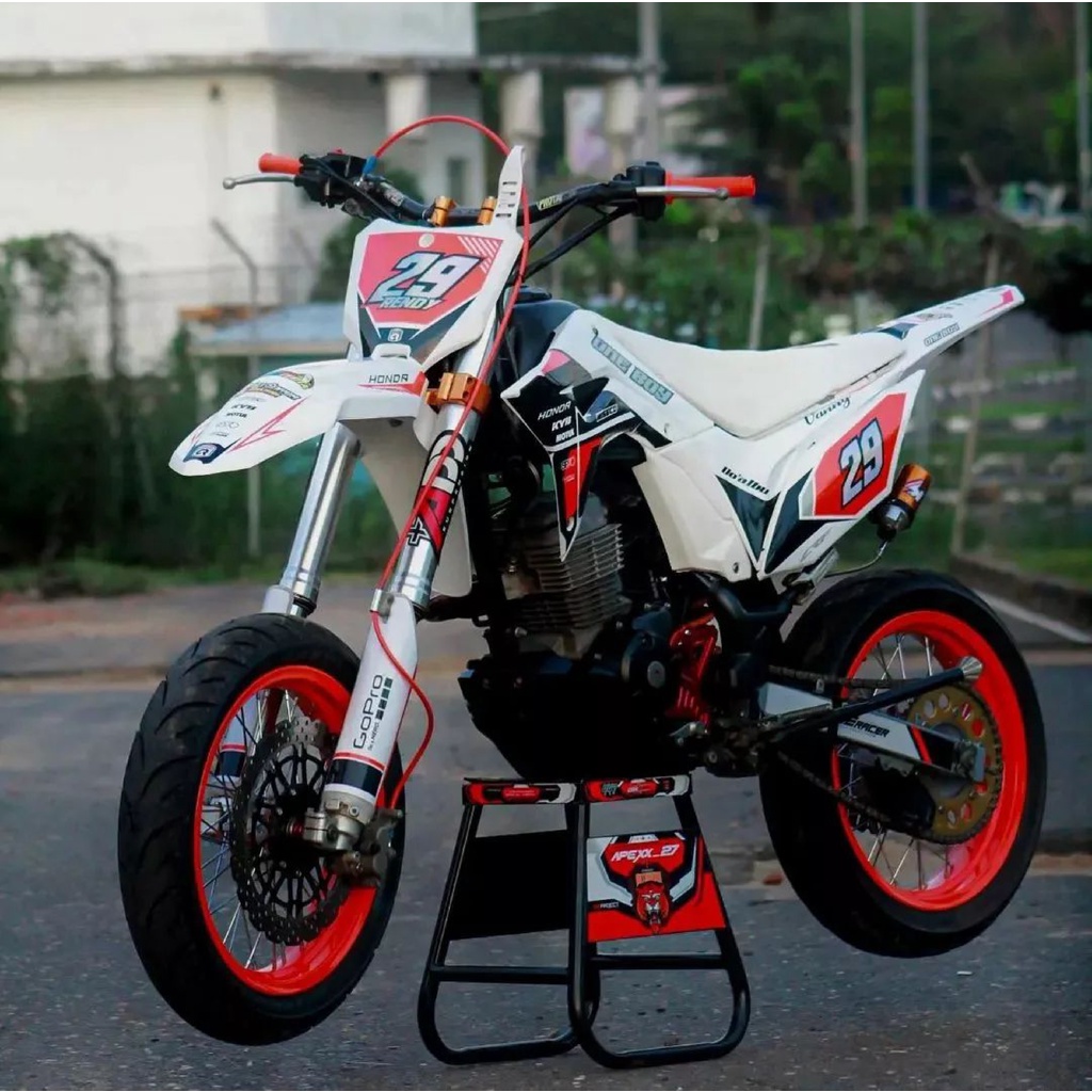 สติกเกอร์ crf 150l ล่าสุด crf 150l รูปลอก cool crf 150 decal, crf 150l รูปลอก crf 150l เต็มตัวโฮโลแก