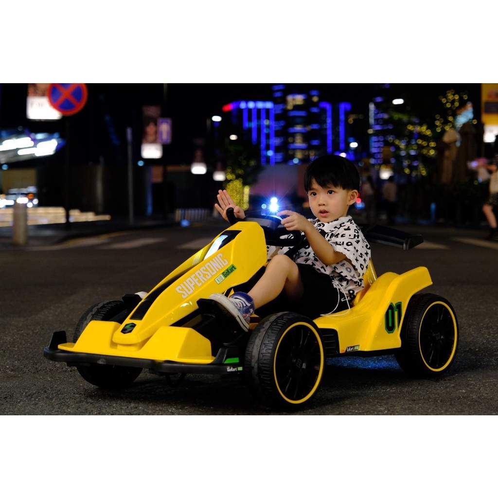 DEFAZT รถแบตเตอรี่ รถแบตเด็กนั่ง GOKART รุ่น DFG0019-2R