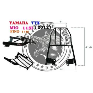 แร็คท้าย  ttx / mio 115i ( 2012) / Fino 115i
