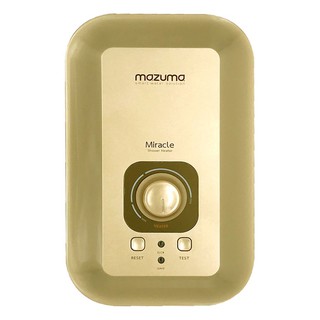 เครื่องทำน้ำอุ่น MAZUMA MIRACLE 4,500 วัตต์ สีทอง เครื่องทำน้ำอุ่น เครื่องทำน้ำอุ่นและน้ำร้อน งานระบบประปา SHOWER HEATER