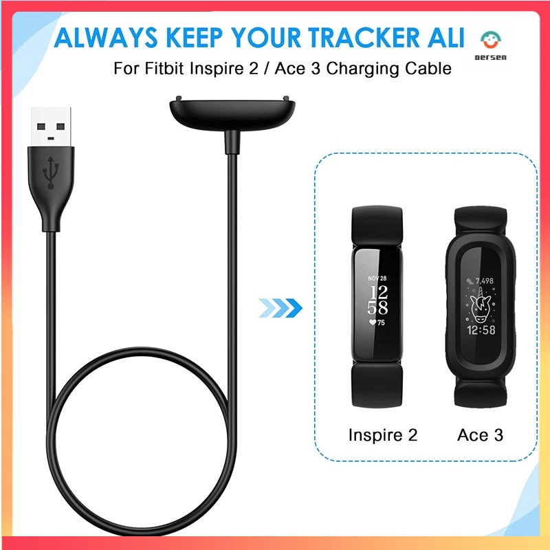 สายชาร์จ USB อุปกรณ์เสริม สําหรับ Fitbit inspire 2 Fitbit Ace 3 Fitbit inspire2 Ace3