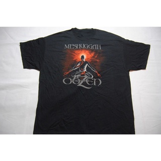 ขายดี!ขายดี เสื้อยืดแขนสั้น คอกลม พิมพ์ลายอัลบั้ม Meshuggah Obzen สีดํา สําหรับผู้ชาย HPgeap72CDojba79S-5XL