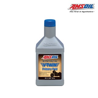 AMSOIL น้ำมันเกียร์ Harley V-Twin Synthetic Primary Fluid (MVPQT)