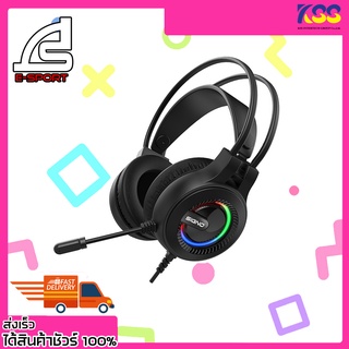 หูฟัง หูฟังเล่นเกม หูฟังเกมมิ่ง Signo Gaming Headset Bazzle HP-833 7.1 Black รับประกัน 1 ปี