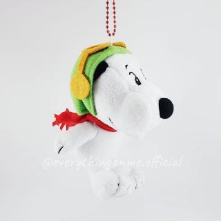 (พร้อมส่ง) พวงกุญแจตุ๊กตา Universal Studios - สนูปปี้ Snoopy l แท้ 🇯🇵