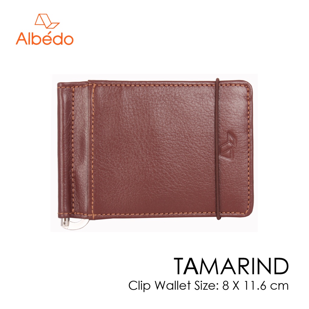 [Albedo] TAMARIND CLIP WALLET กระเป๋าสตางค์/กระเป๋าเงิน/กระเป๋าใส่บัตร/คลิปหนีบธนบัตร รุ่น TAMARIND -TM01077
