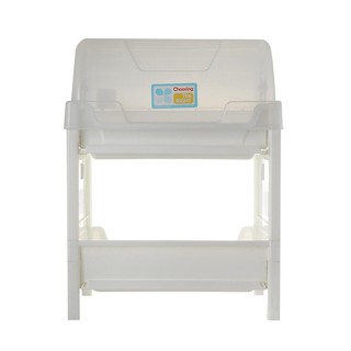 ชั้นคว่ำจานพลาสติก 2 ชั้นฝาครอบ SN 542/2 สีขาว DISH DRAINER STAND UNIT PLASTIC 2TIER SN 542/2 WHITE