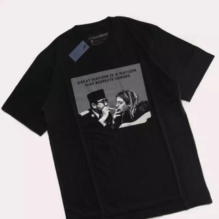 เสื้อยืด พิมพ์ลาย Soekarno X KURT COBAIN DISTRO ของแท้