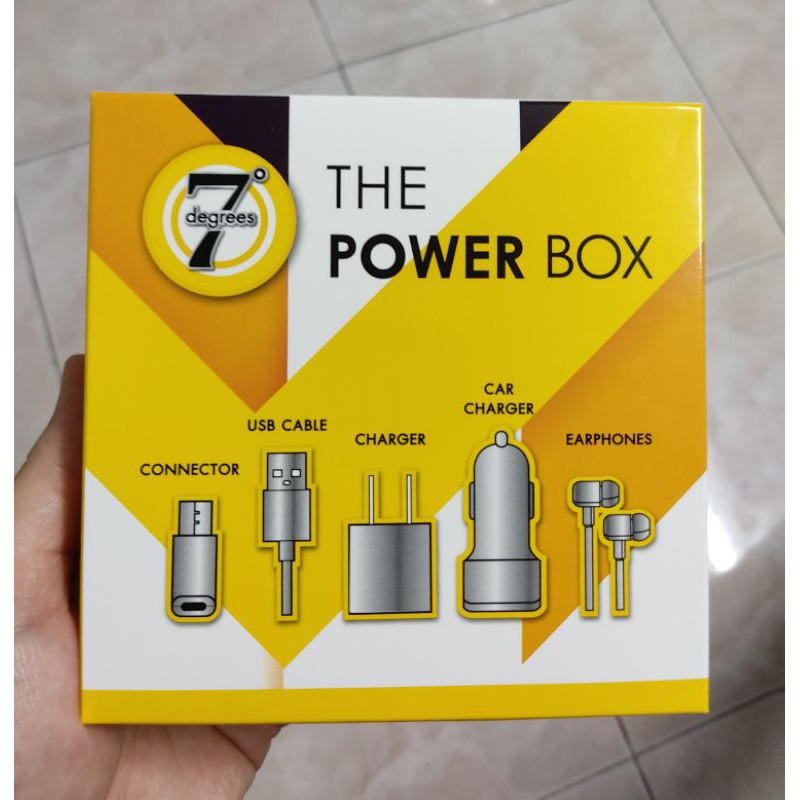 7Degrees Power BOX Set 5 in 1