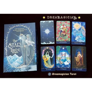 The Star Tarot ไพ่ยิปซีขอบทอง ไพ่ยิปซีแท้ ไพ่ยิปซีลดราคา ไพ่ทาโร่ต์ ไพ่ออราเคิล Tarot Tarot Card Oracle