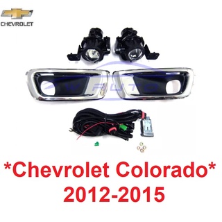 ไฟสปอร์ตไลท์ Chevrolet Colorado 2012 - 2015 ไฟตัดหมอก เชฟโรเลต โคโรลาโด้ โคโรลาโด้ spotlight fog light สปอตไลท์