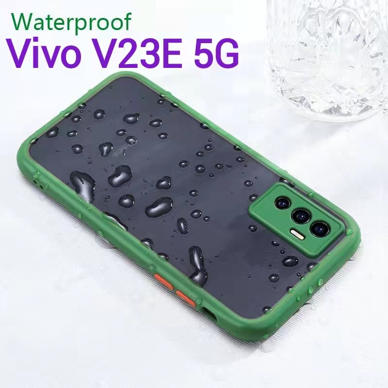 Y02/V25 5G/Y02S/Y30 5G(ส่งในไทย)เคสขอบนิ่มหลังแข็งขุ่นคลุมกล้องVivo Y01A/T1 5G/Y01/V23/Y76/Y76S/Y74S