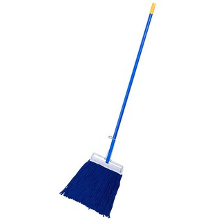 ไม้ม็อบเหล็กหนีบ 12 นิ้ว 320 กรัม สีน้ำเงิน SUPERCAT 12 "Clamp Mop Stick 320 grams Blue Color SUPERCAT