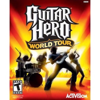 แผ่นเกมส์ คอมพิวเตอร์ PC Guitar Hero World Tour ( 2 DVD )