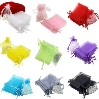 7*9 beam mouth organza bag 100pcs