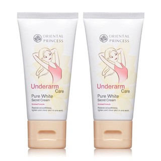 [แพ็คคู่] Oriental Princess Underarm Care Pure White Secret Cream Enriched