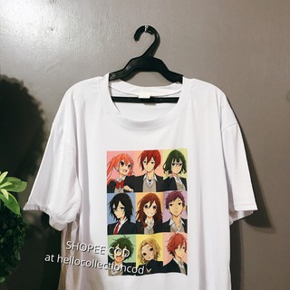 HORIMIYA - ALL CHAR MAIN ANIME SHIRT เสื้อยืด