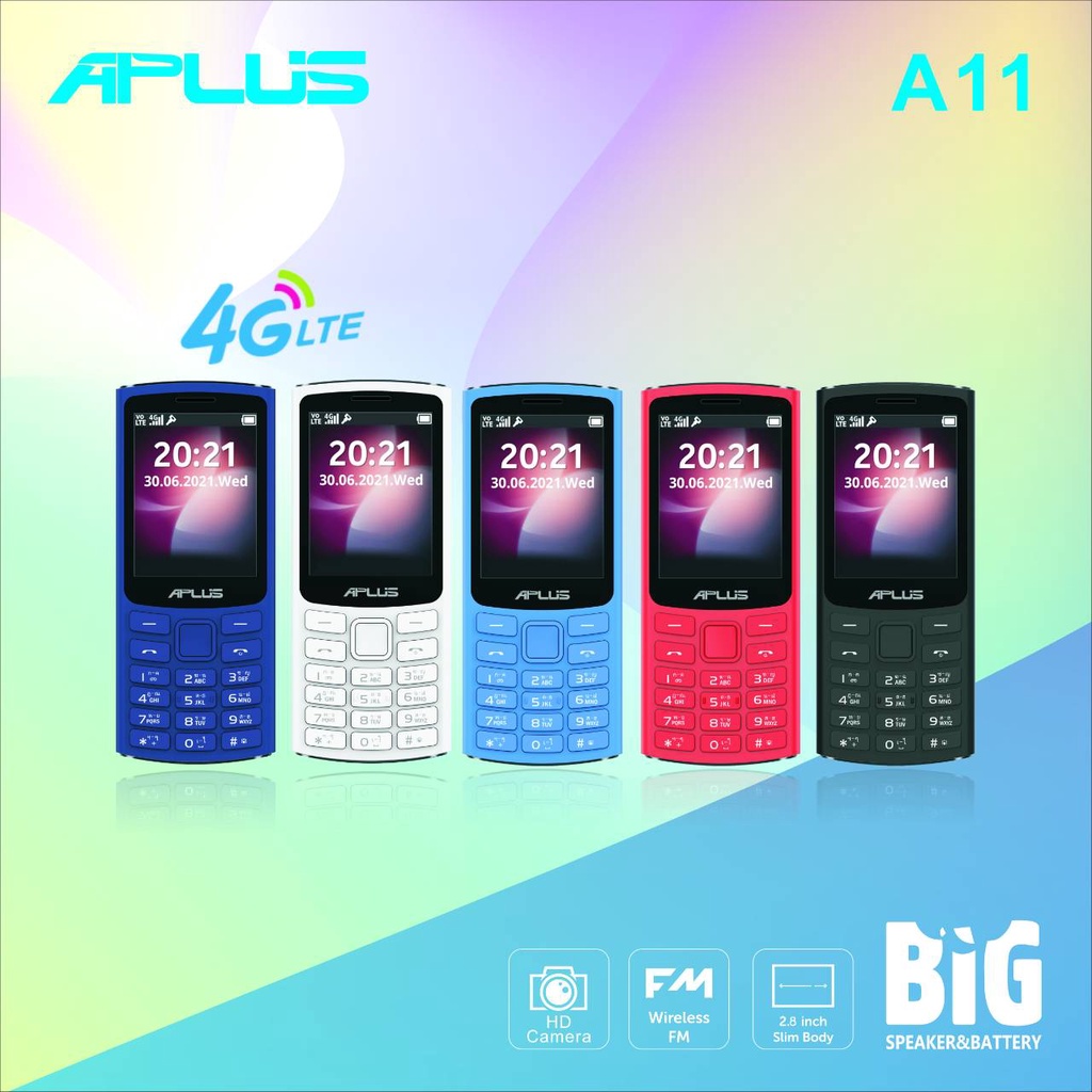 โทรศัพท์ปุ่มกด  APLUS A11 หน้าจอ2.8นิ้ว ของแท้ 100%