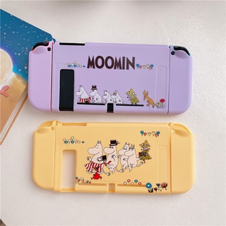 เคสโทรศัพท์มือถือ ซิลิโคนนิ่ม TPU ลายการ์ตูน MOOMIN and Friends น่ารัก สําหรับ Nintendo Switch OLED