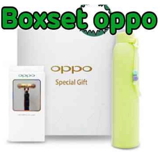 ชุด OPPO BOX SET (หูฟังบลูทูธ+กระบอกนํ้า)