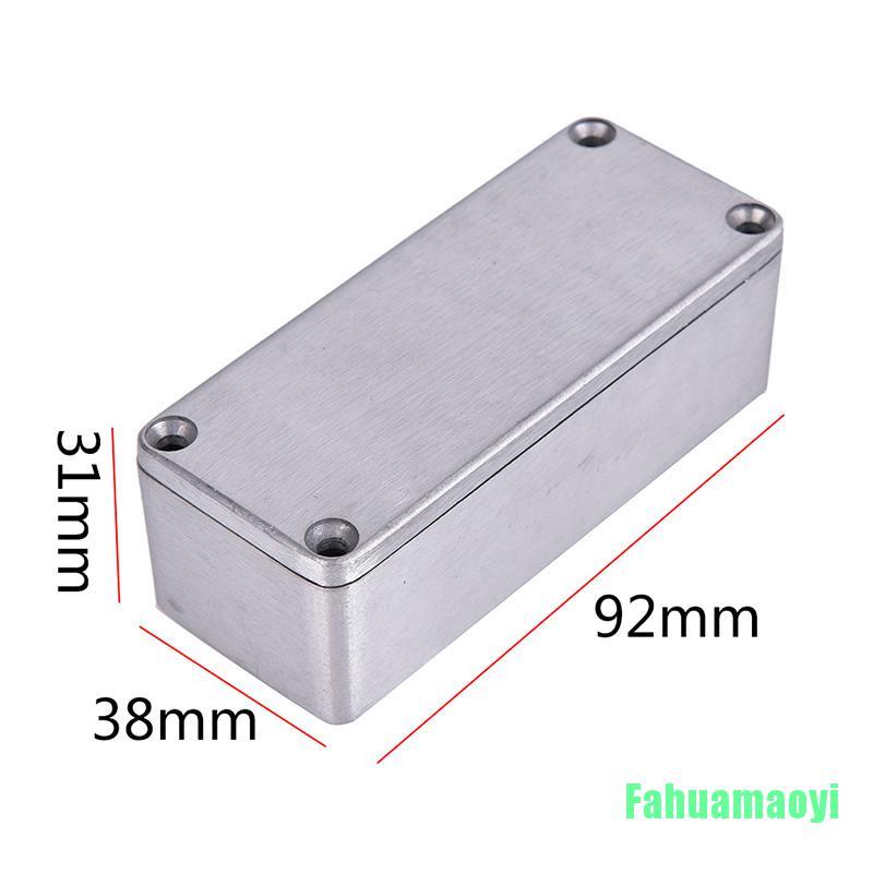 ( Fahuamaoyi ) กล่องแป้นเหยียบเอฟเฟค อลูมิเนียม 1590A สําหรับเครื่องดนตรี