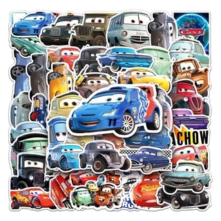 ✨พร้อมส่ง✨McQueen แมคควีน ลาย ชินคันเซ็น โทมัส Cars sticker Disney เมโลดี้ สติกเกอร์ กันน้ำ 50pcs