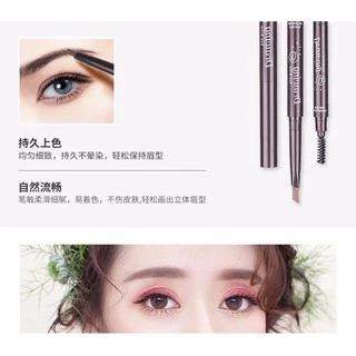 Sale!!!ดินสอเขียนคิ้วรุ่นใหม่ กันน้ำ Double eyebrow pencil