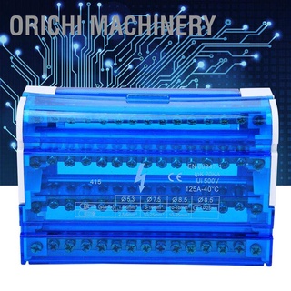 Orichi Machinery Terminal Block กล่องกันฝุ่น 4 ระดับพร้อมฝาครอบใส