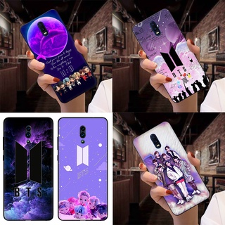 เคสโทรศัพท์มือถือ TPU แบบนิ่ม ลาย 22Mia โลโก้ Bts สีม่วง สําหรับ Realme Narzo 20 Pro 30A 50i X Lite V11 V11S 8S Q3 Q3i 8 5G V13