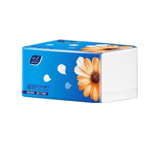 ทิชชู่4ชั้น300แผ่น หนา4ชั้น 300แผ่น ขนาดทิชชู่กางออก11.5cm*17.5cm ทิชชู่พกพา เหนียวและนุ่ม กระดาษแช็คหน้า