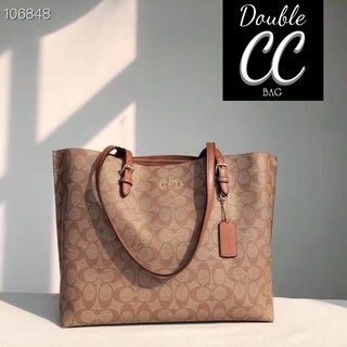 (แท้ 💯%‼) COACH MOLLIE TOTE