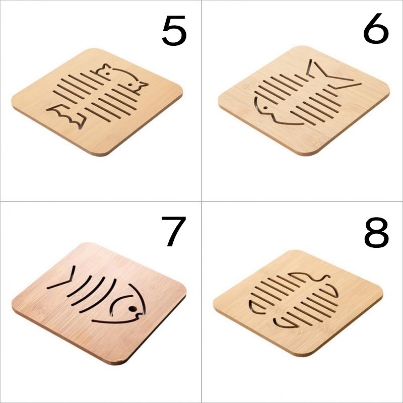 แผ่นไม้รองหม้อไฟ กันลื่น ฉนวนกันความร้อน - รูปที่ 3