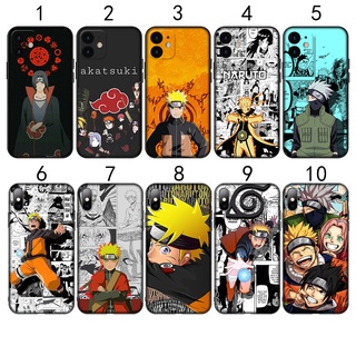 เคสซิลิโคนนิ่ม ลายนารูโตะ D28 สําหรับ iPhone 13 Pro Mini SE 2016
