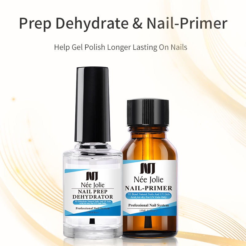 Nee Jolie น้ำยาไล่ความชื้น ไพรเมอร์ Primer เตรียมหน้าเล็บ ให้ติดทน กันเชื้อรา