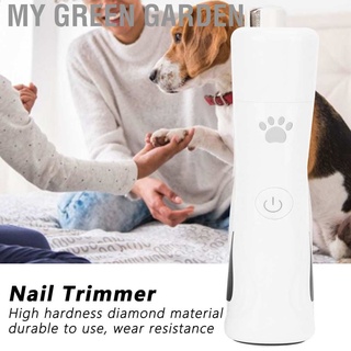 My Green Garden Animal Nail Grinder Automatic Adjustable Electric Trimmer Grinding Machine Pet Supplies