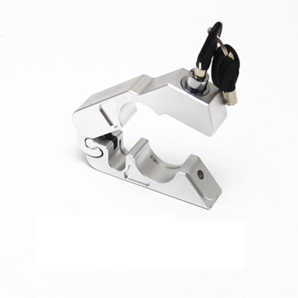 JacobsParts Motorcycle Handlebar Lock Heavy Duty Anti-Theft Locking Device Ultimate Security Grip & Throttle Lock For Scooters, ATVs, Electric Bikes - View #11