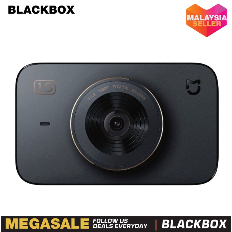 Xiaomi Mi Smart Car DVR กล้องบันทึกภาพ Dash Cam 1S Dashcam - รับประกัน Xiaomi 1 ปี