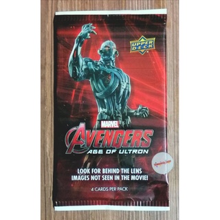 (Sealed Pack) ซองสุ่มการ์ดลายเซ็นต์ MARVEL AVENGERS AGE OF ULTRON TRADING CARD