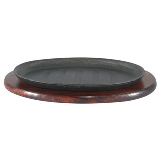 Sizzle Platter Oval กระทะเหล็กวงรี ขนาด 30cm