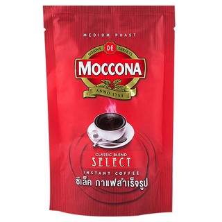 มอคโคน่าซีเลคกาแฟสำเร็จรูปถุงตั้ง 80กรัม Moccona Select Instant Coffee Doy Pack 80 g.