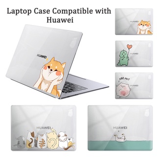 ใหม่ เคสแล็ปท็อป พร้อมฟิล์มกันรอยแป้นพิมพ์ สําหรับ Huawei MateBook D14 D15 MateBook 16s 16 14 15