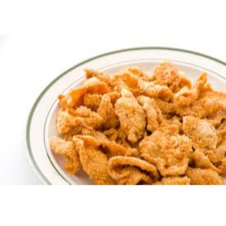 หนังไก่ชุบแป้งทอด (Fried Batter Chicken Skin) สูตรต้นตำรับ/กลมกล่อม/ซอสขิง/เข้มข้น/กระเทียม 1,000กรัม/ถุง