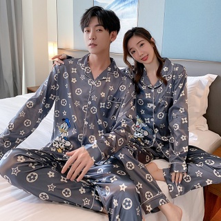ชุดนอน，วัสดุผ้าซาติน，  เซ็ต2ชิ้นผู้หญิง，  สไตล์ที่เป็นเอกลักษณ์，M~4XL,38~85KG