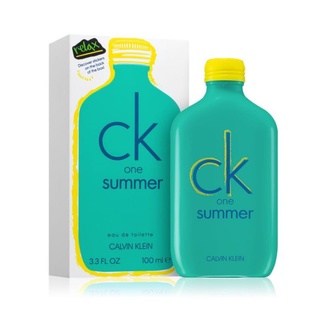 (2020) Ck One Summer 2020 EDT 100 ml. กล่องซีล